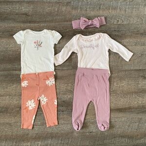 Baby girl clothing 3-6m